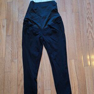 Womens Loft Size Small Maternity Black Leggings